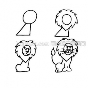 Ĳֽ⻭Lion ʨ ǵ𻭱ʽѧϰŶ